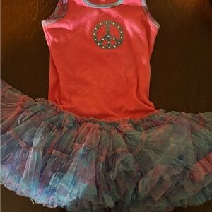 Ooh! La, La! Couture Pink and Blue Tutu Dress